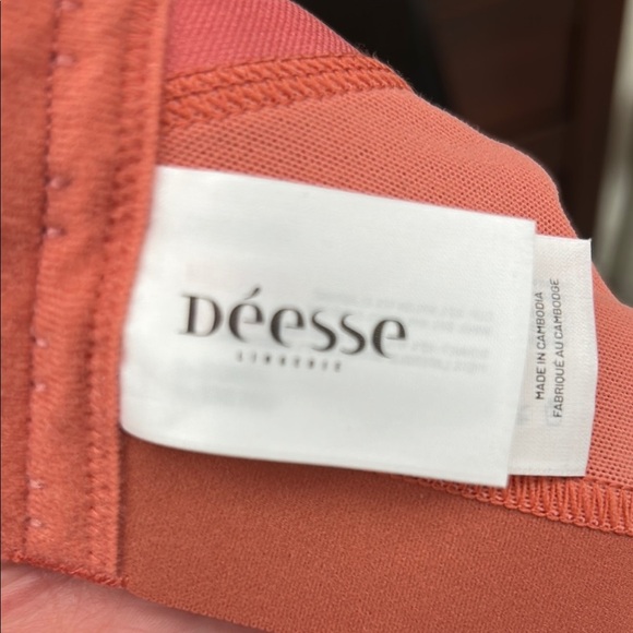 Addition Elle Deesee Lingerie Wireless T-Shirt Bra Size 44D Pink Coral - Picture 2 of 13